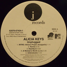 Laden Sie das Bild in den Galerie-Viewer, Alicia Keys : Unplugged (2xLP, Album)
