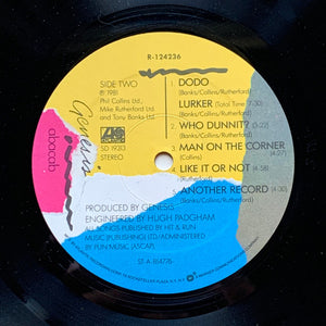 Genesis : Abacab (LP, Album, Club, COR)