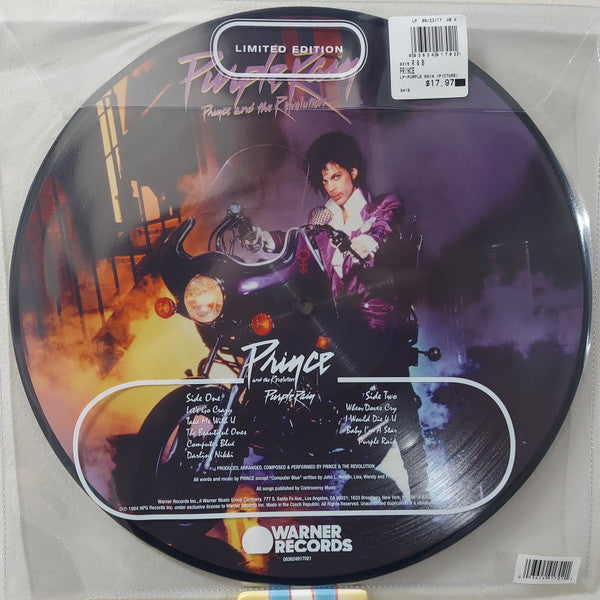 Prince And The Revolution : Purple Rain (LP, Album, Ltd, Pic, RE)