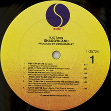 Charger l'image dans la galerie, k.d. lang : Shadowland (The Owen Bradley Sessions) (LP, Album, All)
