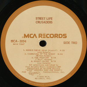 Crusaders* : Street Life (LP, Album, Glo)
