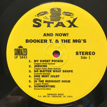 Load image into Gallery viewer, Booker T. &amp; The MG's* : And Now! (LP, Album, Mono, RE, 180)
