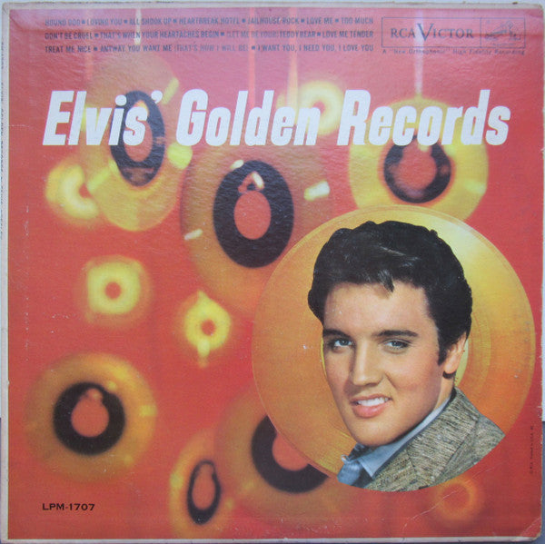 Elvis Presley : Elvis' Golden Records (LP, Comp, Mono, Roc)