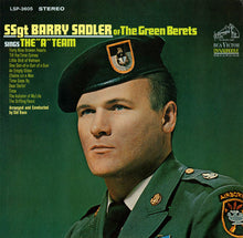 Load image into Gallery viewer, SSgt Barry Sadler Of The Green Berets* : SSgt Barry Sadler Of The Green Berets Sings The "A" Team (LP, Album)
