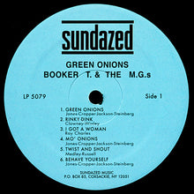 Laden Sie das Bild in den Galerie-Viewer, Booker T. &amp; The M.G.'s* : Green Onions (LP, Album, Mono, RE)
