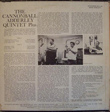 Laden Sie das Bild in den Galerie-Viewer, The Cannonball Adderley Quintet : Plus (LP, Album, Mono)
