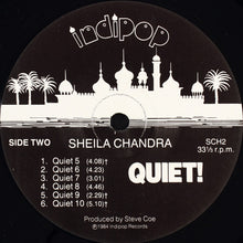 Charger l'image dans la galerie, Sheila Chandra : Quiet! (LP, Album)
