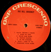 Laden Sie das Bild in den Galerie-Viewer, Big Bill Broonzy : Feelin' Low Down (LP, Album, RE)
