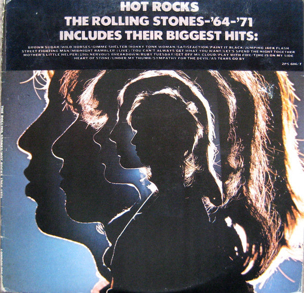 The Rolling Stones : Hot Rocks 1964-1971 (2xLP, Comp, Kee)