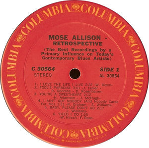 Mose Allison : Retrospective (LP, Comp, San)