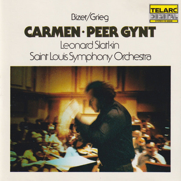 Bizet* / Grieg*, Leonard Slatkin, Saint Louis Symphony Orchestra : Carmen Suite - Peer Gynt Suite (CD, Album)