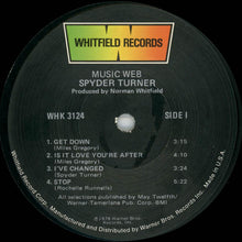 Charger l'image dans la galerie, Spyder Turner : Music Web (LP, Album)
