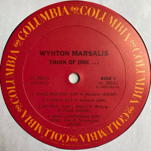 Wynton Marsalis : Think Of One (LP, Album, Car)