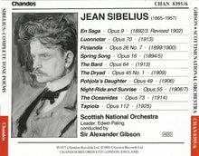 Laden Sie das Bild in den Galerie-Viewer, Sibelius*, Sir Alexander Gibson*, Scottish National Orchestra* : The Complete Tone Poems (2xCD, Album)
