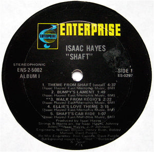 Isaac Hayes : Shaft (2xLP, Album, Mon)