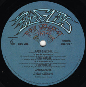 Eagles : Their Greatest Hits 1971-1975 (LP, Album, Comp, RE, 180)