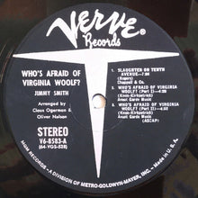 Laden Sie das Bild in den Galerie-Viewer, Jimmy Smith : Who's Afraid Of Virginia Woolf? (LP, Album, MGM)
