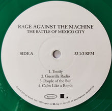 Load image into Gallery viewer, Rage Against The Machine : The Battle Of Mexico City (Album, RSD, RE + LP, Gre + LP, Red)
