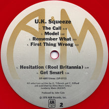 Load image into Gallery viewer, U.K. Squeeze* : U.K. Squeeze (LP, Album, Ltd, Red)
