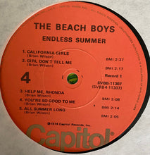 Laden Sie das Bild in den Galerie-Viewer, The Beach Boys : Endless Summer (2xLP, Comp, Los)
