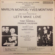 Load image into Gallery viewer, Marilyn Monroe / Yves Montand / Frankie Vaughan : Let&#39;s Make Love (LP, Album)
