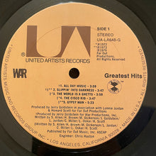 Load image into Gallery viewer, War : Greatest Hits (LP, Comp)

