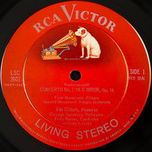 Charger l'image dans la galerie, Rachmaninoff* : Van Cliburn, Fritz Reiner, Chicago Symphony* : Concerto No. 2 (LP, Album)
