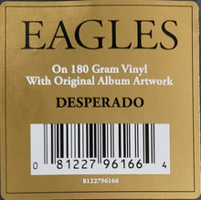 Laden Sie das Bild in den Galerie-Viewer, Eagles : Desperado (LP, Album, RE, 180)
