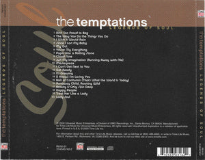 The Temptations : Legends Of Soul (CD, Comp)