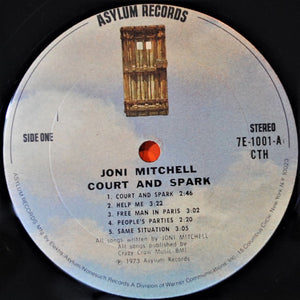 Joni Mitchell : Court And Spark (LP, Album, Ter)