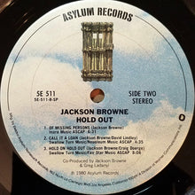 Load image into Gallery viewer, Jackson Browne : Hold Out (LP, Album, Club, San)
