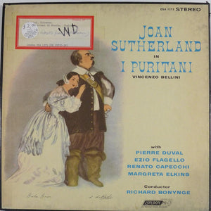 Vincenzo Bellini : Joan Sutherland, Richard Bonynge : I Puritani (3xLP, Album + Box)