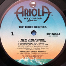 Load image into Gallery viewer, The Three Degrees : New Dimensions (LP, Album, Gat)
