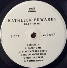 Load image into Gallery viewer, Kathleen Edwards : Back To Me (LP, Album)
