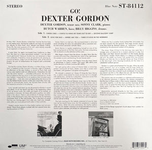 Dexter Gordon : Go! (LP, Album, RE, 180)