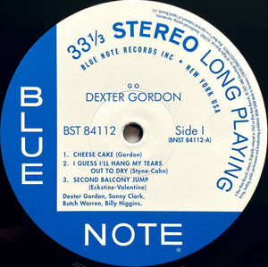 Dexter Gordon : Go! (LP, Album, RE, 180)