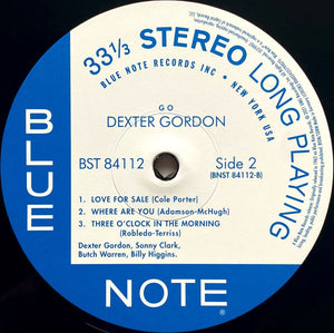 Dexter Gordon : Go! (LP, Album, RE, 180)