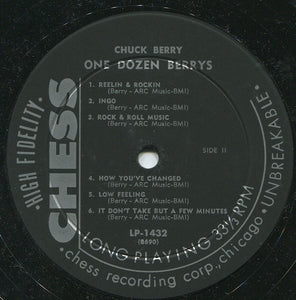 Chuck Berry : One Dozen Berrys (LP, Album, Mono)