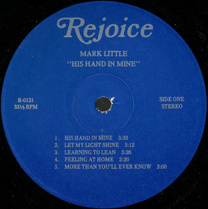 Mark Little (4) : His Hand In Mine (LP, Album)