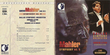 Charger l&#39;image dans la galerie, Gustav Mahler - Dallas Symphony Orchestra, Andrew Litton : Symphony No. 5 (CD, Album)
