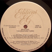 Charger l'image dans la galerie, Bruford : The Bruford Tapes (LP, Album)
