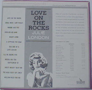 Julie London : Love On The Rocks (LP, Album)