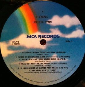 Loretta Lynn : Hymns (LP, Album, RP, Pin)