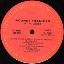 Laden Sie das Bild in den Galerie-Viewer, Rodney Franklin : In The Center (LP, Album)
