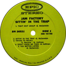 Load image into Gallery viewer, Jam Factory (2) : Sittin&#39; In  The Trap (LP, Album)
