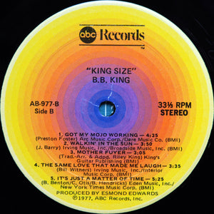 B.B.King* : King Size (LP, Album, Kee)