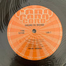 Load image into Gallery viewer, Trío Los Soberanos : Canciones Del Recuerdo (LP, Album, Mono)
