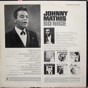 Johnny Mathis : So Nice (LP, Album, Mer)