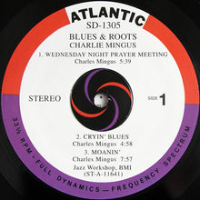 Laden Sie das Bild in den Galerie-Viewer, Charles Mingus : Blues &amp; Roots (LP, Album, RE, 180)
