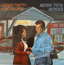 Load image into Gallery viewer, Conway Twitty &amp; Loretta Lynn : Honky Tonk Heroes (LP, Album, Gat)
